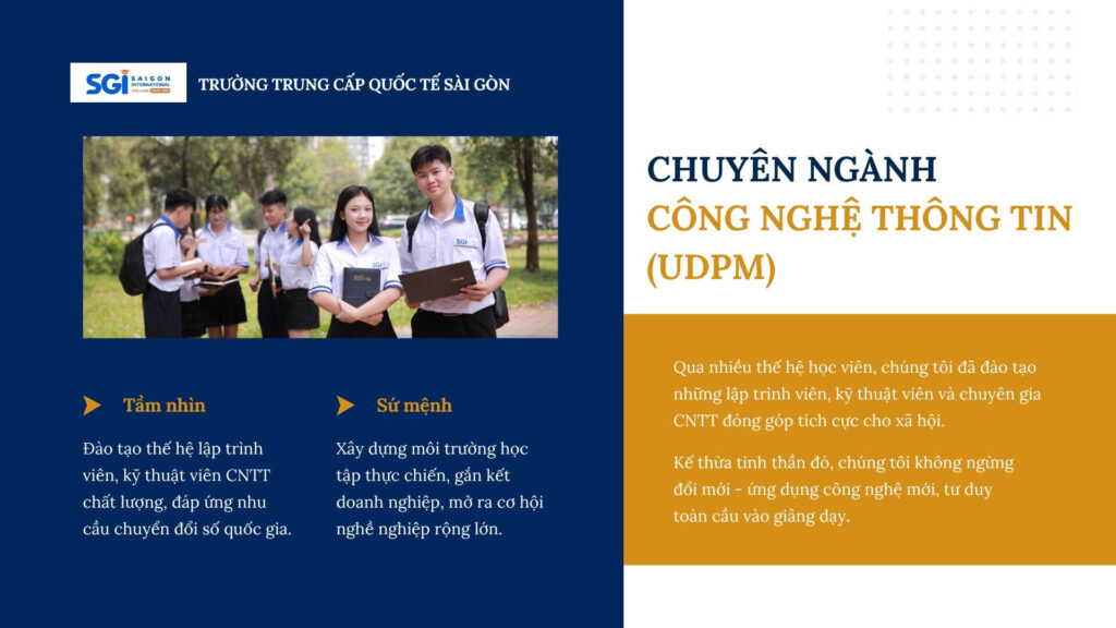 Tuyển sinh CNTT Hệ 9+ năm 2026